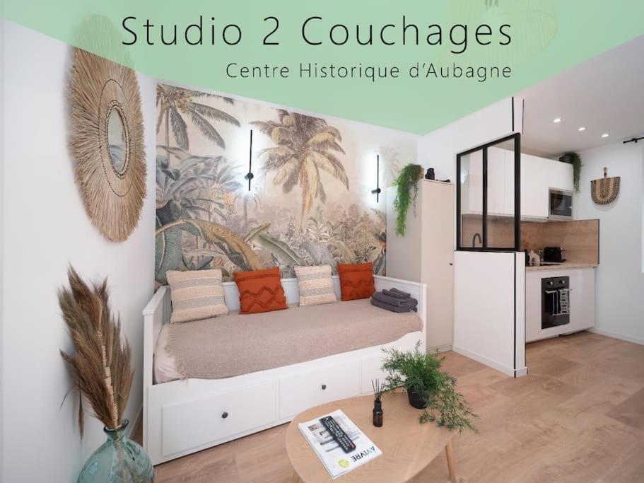Le Gachiou - Studio 2 Couchages - Centre Historique Aubagne Eksteriør billede